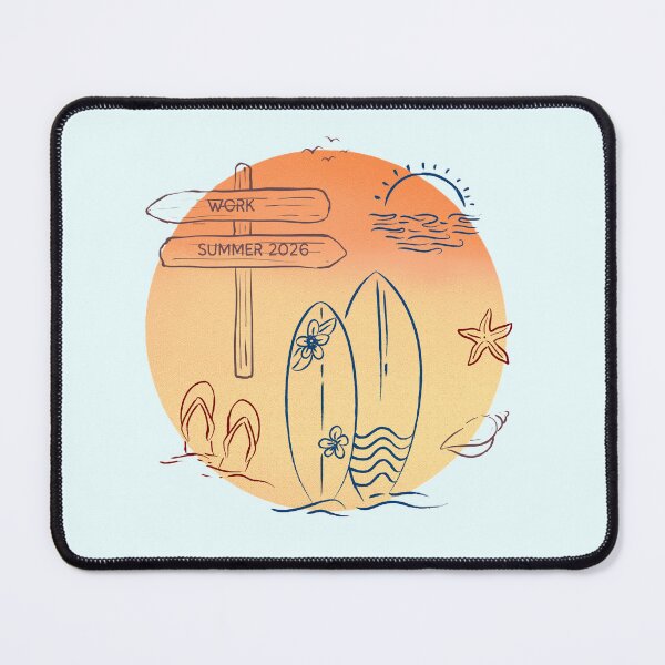 Item preview, Summer 2026 Vacation Surfing Beach designed and sold by trendingatees.