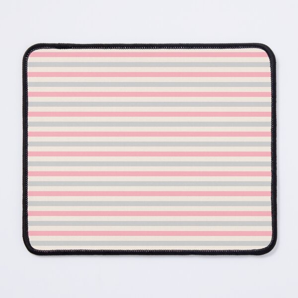 Item preview, Pink, gray and linen horizontal lines designed and sold by Mint + Midnight.