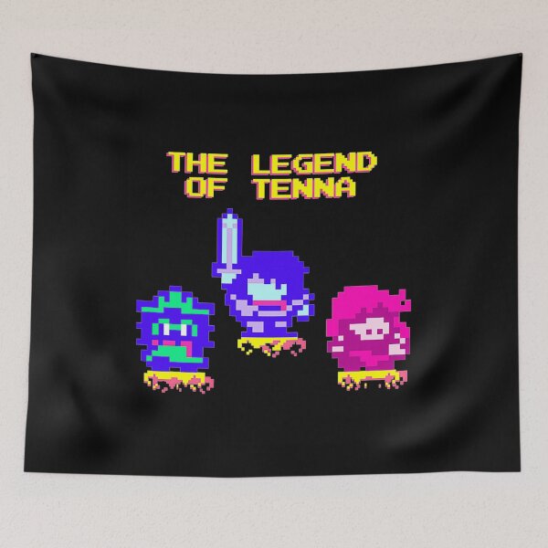 Item preview, The Legend Of Tenna Retro Gaming Adventure Gamer designed and sold by QuentinHarrow.