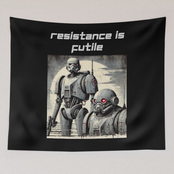 Item preview, Powered by AI Robot Design Futuristic Artificial Intelligence Tech Aesthetic Machine Learning Cyberpunk Graphic designed and sold by TEEJAMBOREE.