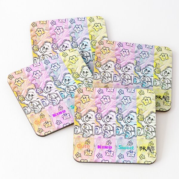 Item preview, Cute, kind, sweet, brave pastel design  designed and sold by Annewithacapitala.