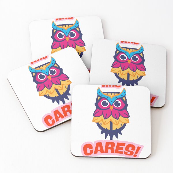 Item preview, Who Cares! designed and sold by AURAinked.