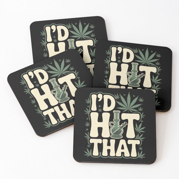 Item preview, I’d Hit That Bong Weed Joke Funny Stoner Humor designed and sold by Say It With Ink.