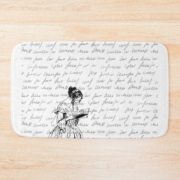 Artikelvorschau, vintage reading girl aesthetic - minimal book lover design entworfen und verkauft von Veloriaprint.