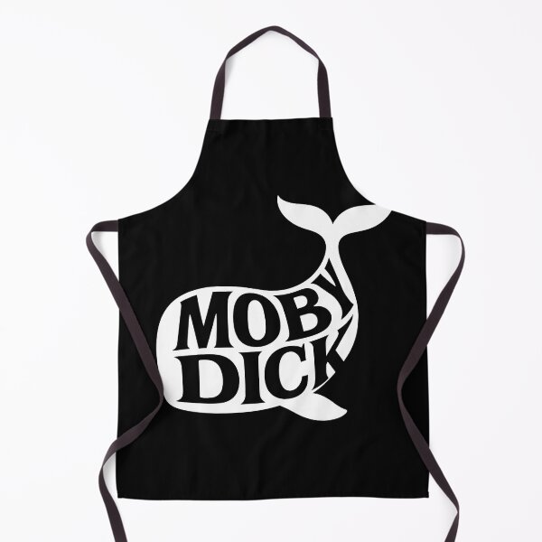 Item preview, Moby Dick Typographic Whale Art Design designed and sold by Retr0Tshirts.