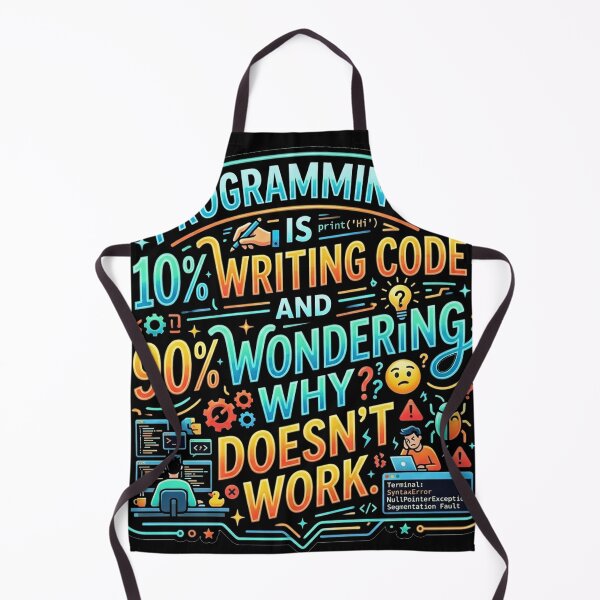 Item preview, Funny Programming Quotes Design designed and sold by devArtsDesigns.