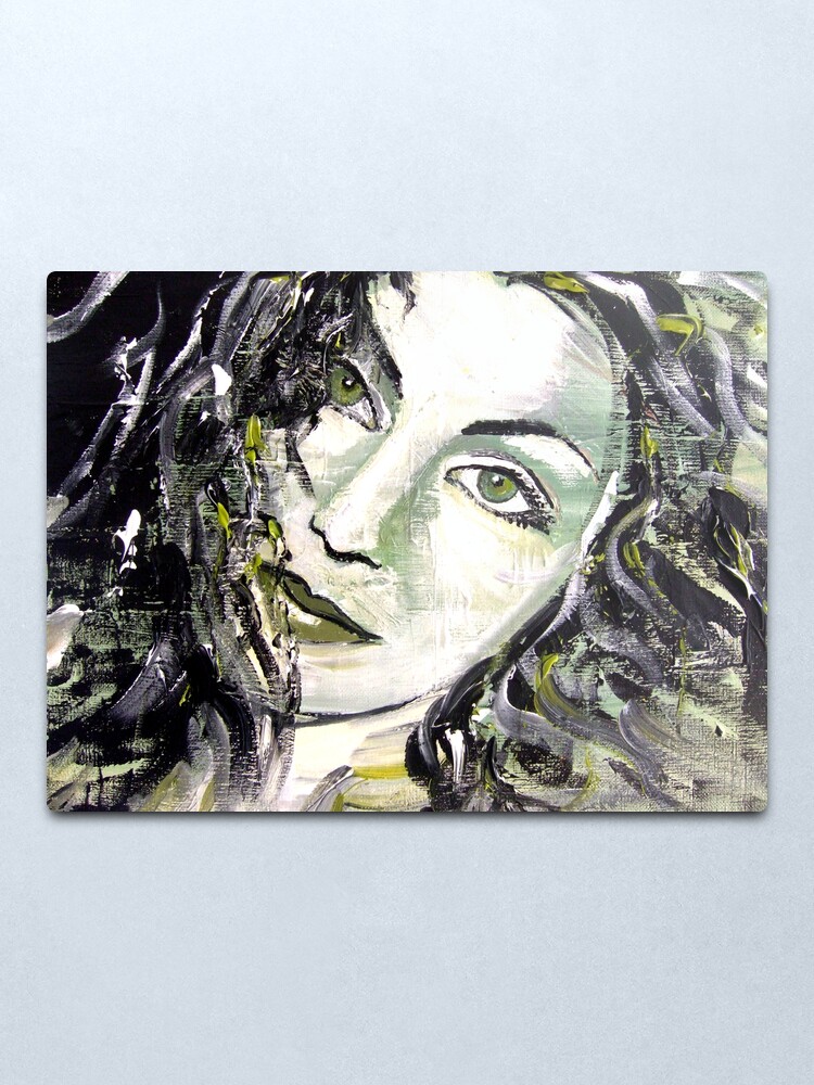 Alternate view of Portrait Metal Print