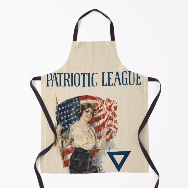 Item preview, Patriotic League Howard Chandler Christy WWI Poster 1918 designed and sold by Vintage Poster 1914-1945 Archive.