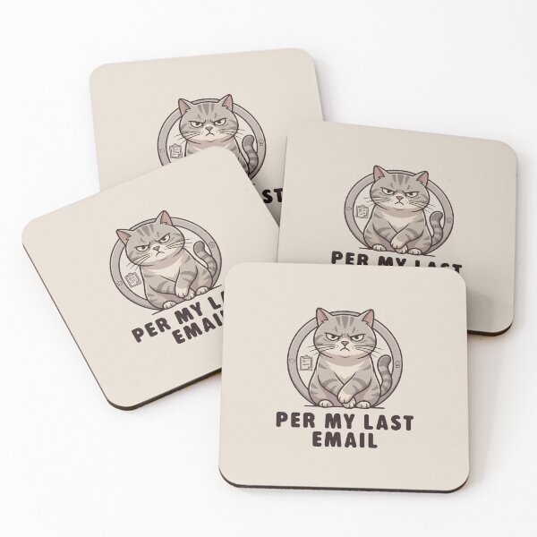 Item preview, HR Manager Energy Cat | Funny Office Cat | Corporate Humor Design designed and sold by KAYJAY DESIGNS.