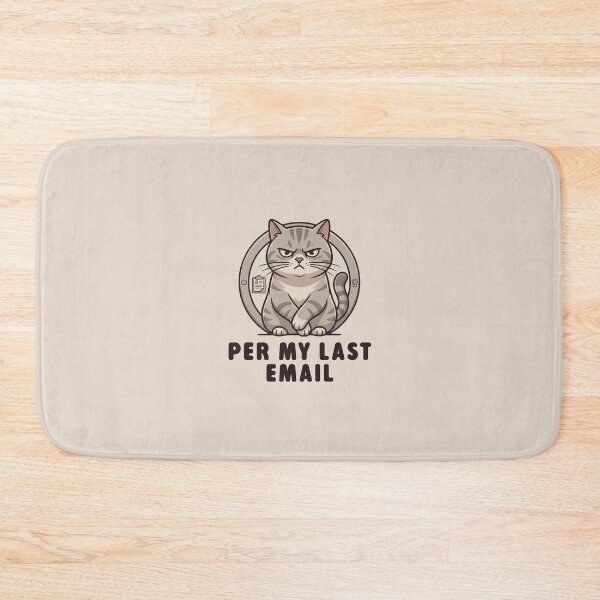 Item preview, HR Manager Energy Cat | Funny Office Cat | Corporate Humor Design designed and sold by KAYJAY DESIGNS.