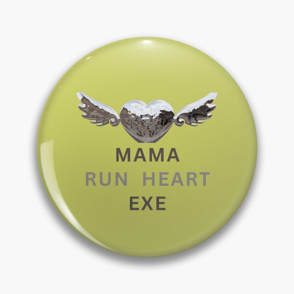 Item preview, Mother’s Day gift - MAMA RUN HEART EXE designed and sold by JurateArt-DK.