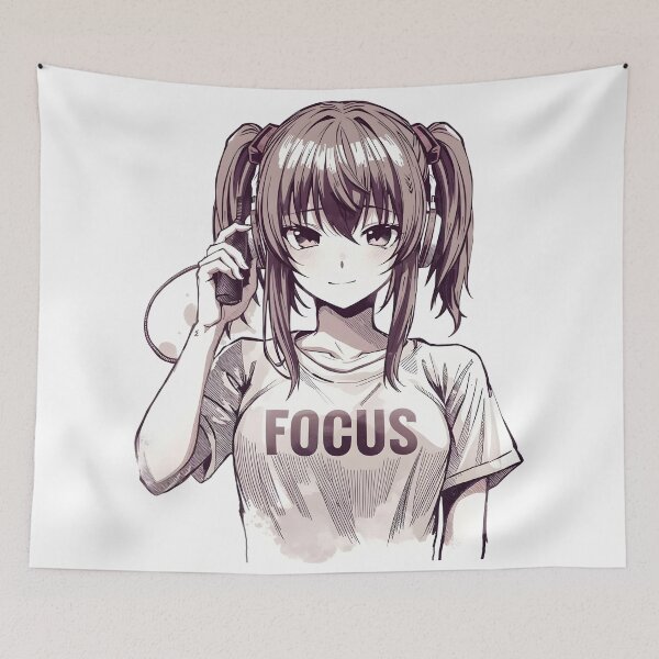 Item preview, Focus Mode – Anime Pixel Gamer Streetwear designed and sold by Dhenin Studio.