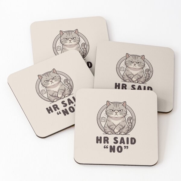 Item preview, HR Manager Energy Cat | Funny Office Cat | Corporate Humor Design designed and sold by KAYJAY DESIGNS.