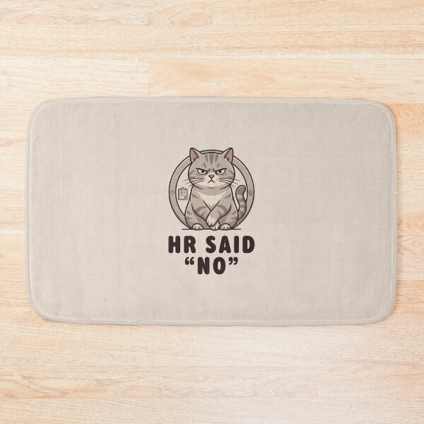 Item preview, HR Manager Energy Cat | Funny Office Cat | Corporate Humor Design designed and sold by KAYJAY DESIGNS.