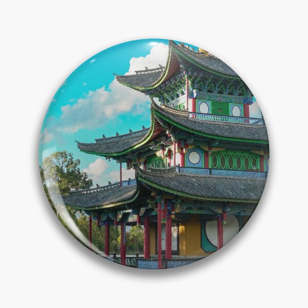 Item preview, Beautiful Chinese Pavilion at Black Dragon Pool, Yunnan province, China designed and sold by sinseeho.