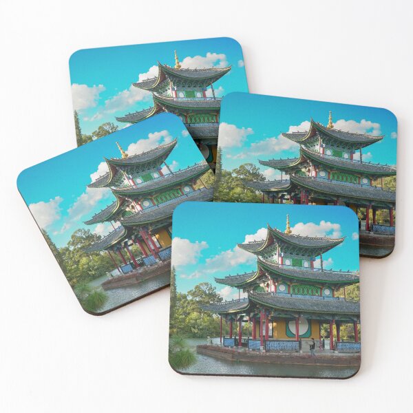 Item preview, Beautiful Chinese Pavilion at Black Dragon Pool, Yunnan province, China designed and sold by sinseeho.