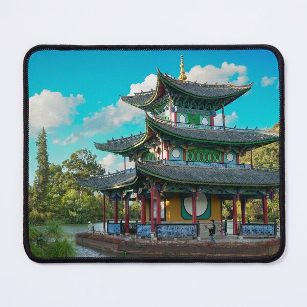 Item preview, Beautiful Chinese Pavilion at Black Dragon Pool, Yunnan province, China designed and sold by sinseeho.