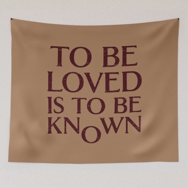 Item preview, To Be Loved Is to Be Known The Drama  designed and sold by BareCrack.