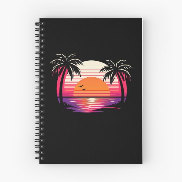 Item preview, Retro Tropical Beach Sunset Palm Tree Art Print designed and sold by Sky-bully.