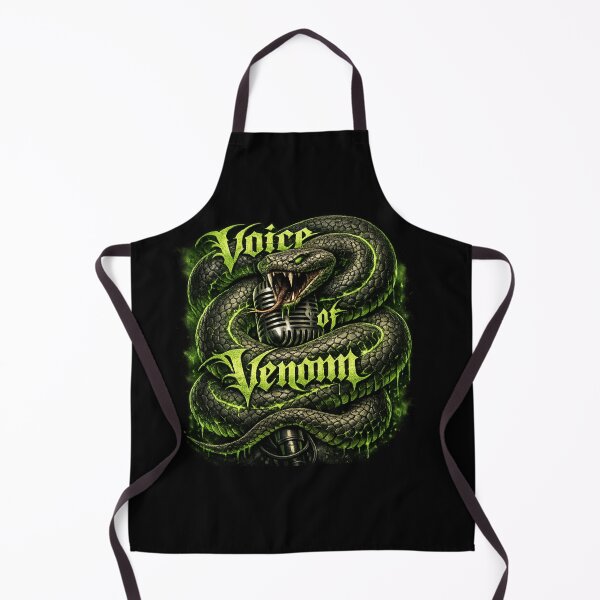 Item preview, Voice of Venom - Heavy Metal Snake Microphone Design designed and sold by MKreative Studio.