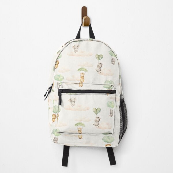 Item preview, Jungle Babies flying with Tropical Leafs through the Clouds Nursery designed and sold by Studio Pico.