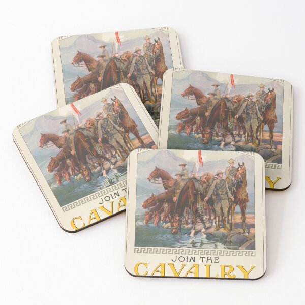 Item preview, The Horse Is Mans Noblest Companion Join The Cavalry 1920 designed and sold by Vintage Poster 1914-1945 Archive.