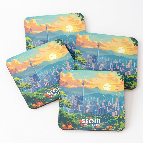 Item preview, Minimalistic Seoul - South Korea designed and sold by Marciolini.
