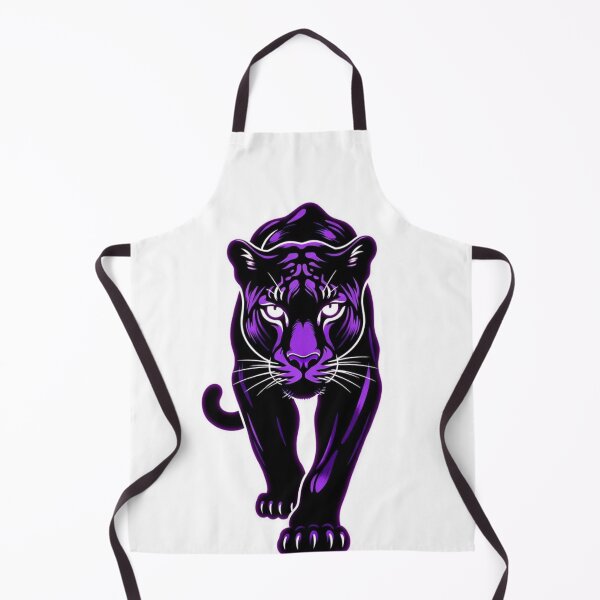 Item preview, Neon Purple Panther Retro Art Print designed and sold by Sky-bully.