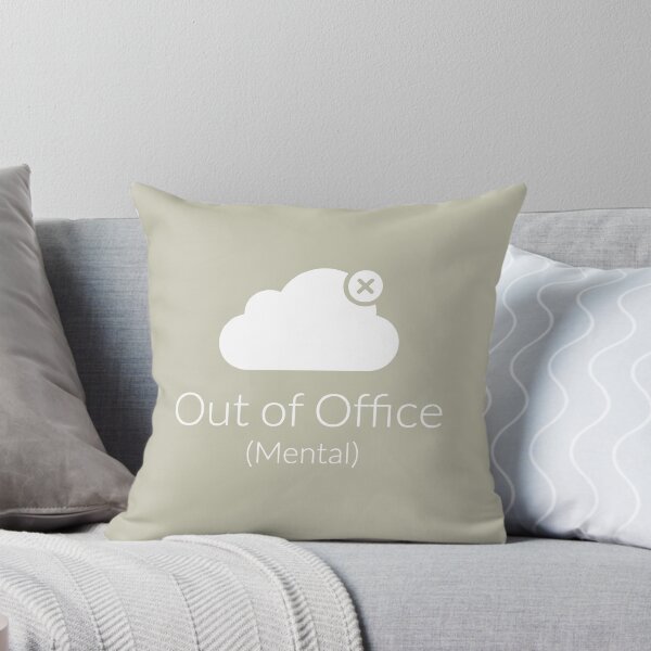 Item preview, Out of Office Mental Mental Health Minimalist Icon designed and sold by SplashTastic.