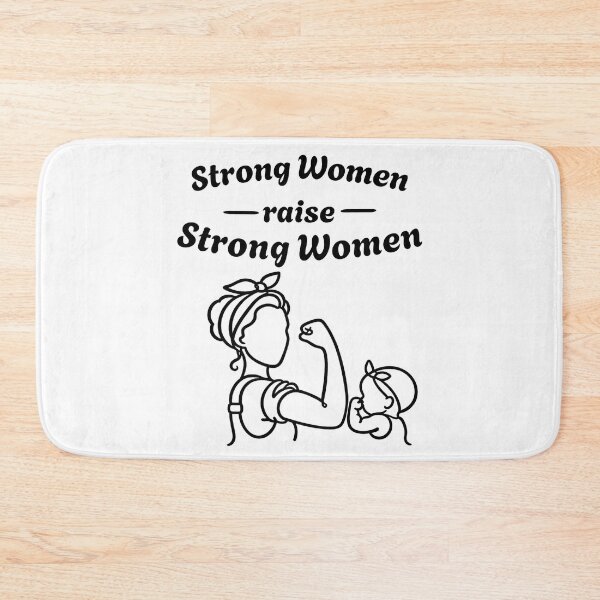 Item preview, Strong Women Raise Strong Women Script Shirt designed and sold by InfiniTeeVibes.