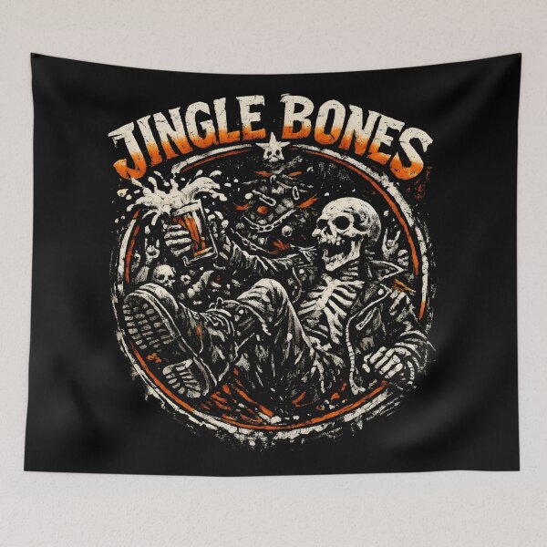Item preview, Jingle Bones Skeleton Art Party Humor designed and sold by SplashTastic.