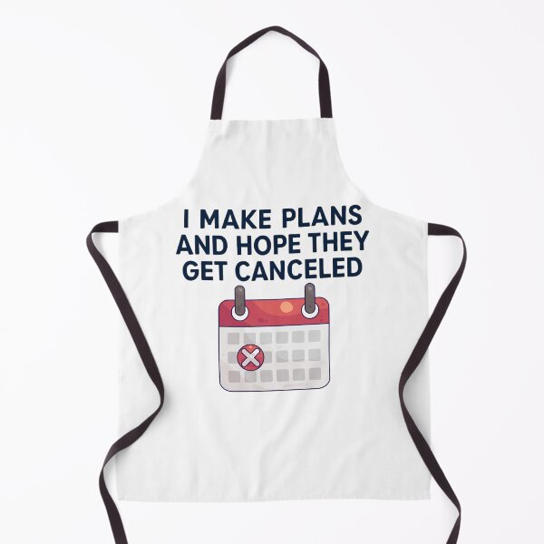Item preview, Introvert Humor Shirt – I Make Plans and Hope They Get Canceled designed and sold by PeterskyDesign.