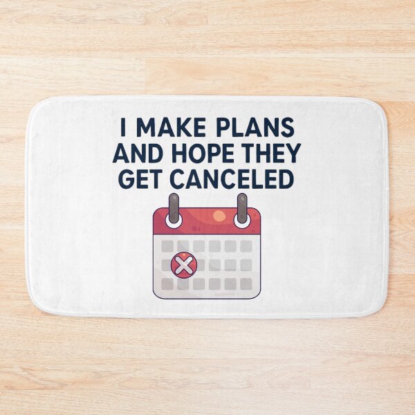 Item preview, Introvert Humor Shirt – I Make Plans and Hope They Get Canceled designed and sold by PeterskyDesign.