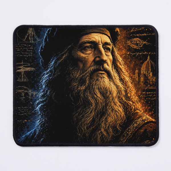 Item preview, Leonardo da Vinci – Mind of Genius designed and sold by balasik.