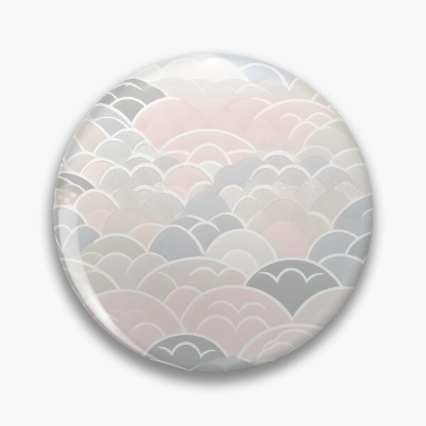 Item preview, Soft Pastel Cloud Pattern Inspired by Japanese Design designed and sold by Hashola Designs.