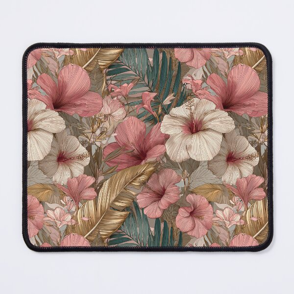 Item preview, Elegant Tropical Flower Print - Botanical Garden Pattern - Anniversary Gifts For Mom designed and sold by RoyalStarsPatts.