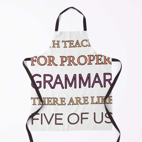 Item preview, Math Teachers For Proper Grammar There Are Like Five Of Us designed and sold by TheIconSmith.