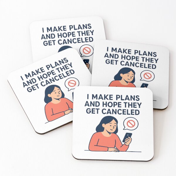 Item preview, Introvert Humor Shirt – I Make Plans and Hope They Get Canceled designed and sold by PeterskyDesign.