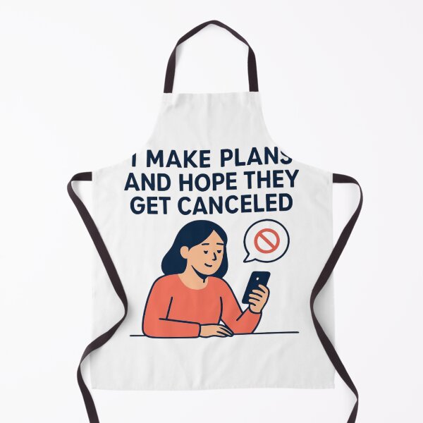 Item preview, Introvert Humor Shirt – I Make Plans and Hope They Get Canceled designed and sold by PeterskyDesign.