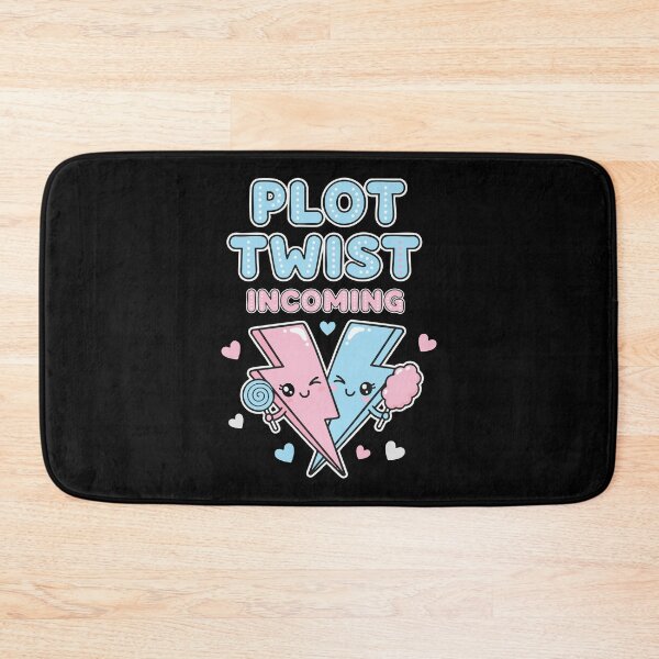 Item preview, Gender Reveal Plot Twist Incoming Baby Shower designed and sold by LuminOrb.