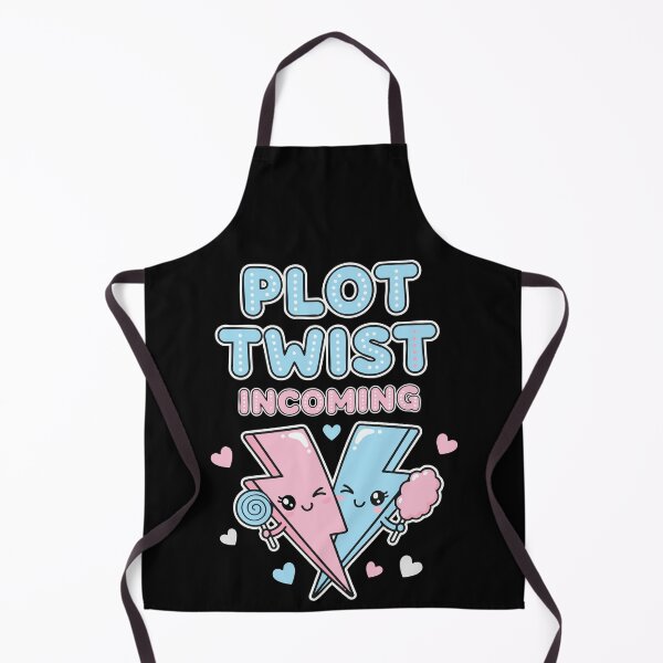 Item preview, Gender Reveal Plot Twist Incoming Baby Shower designed and sold by LuminOrb.