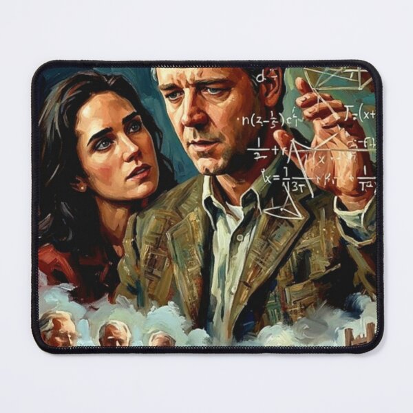 Item preview, Nash’s Equilibrium: Broadstroke Biographical Tribute designed and sold by Art's Diner.