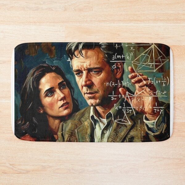 Item preview, Nash’s Equilibrium: Broadstroke Biographical Tribute designed and sold by Art's Diner.