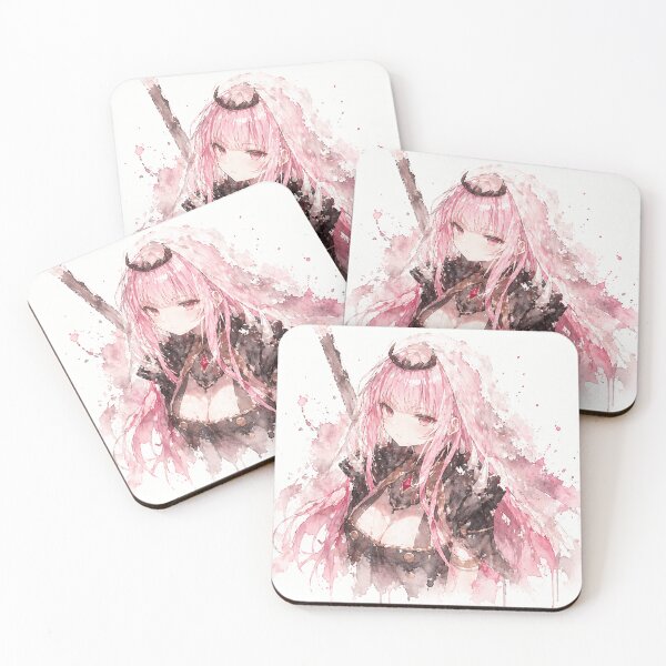 Item preview, Mori Calliope Watercolor Potrait designed and sold by ChromiraStudios.