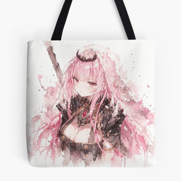 Item preview, Mori Calliope Watercolor Potrait designed and sold by ChromiraStudios.