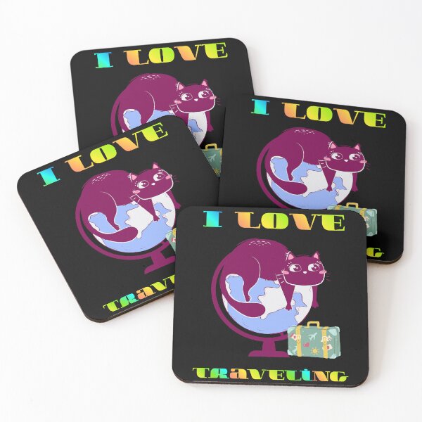 Item preview, I Love Traveling. designed and sold by Dinasshop.