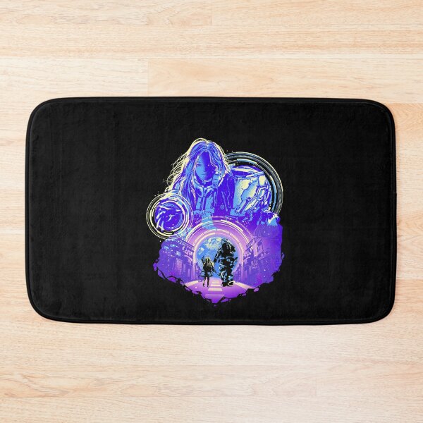 Item preview, Lunar's Adventure Pragmata Futuristic Minimal Artwork Sci-Fi Wall Art designed and sold by Hypertwenty Designs.