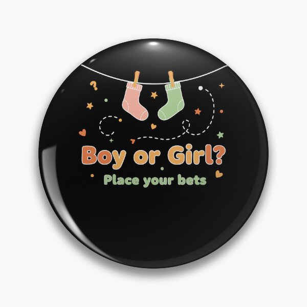 Item preview, Gender Reveal Boy Or Girl Place Your Bets Baby designed and sold by LuminOrb.