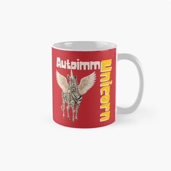 Artikelvorschau, Autoimmunerkrankung Zebra Einhorn entworfen und verkauft von pulse_retail.