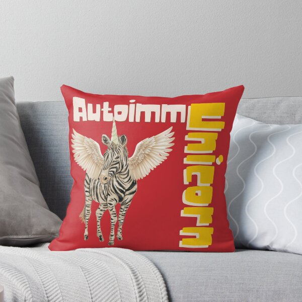 Item preview, Autoimmune Chronic Illness Zebra Unicorn designed and sold by pulse_retail.